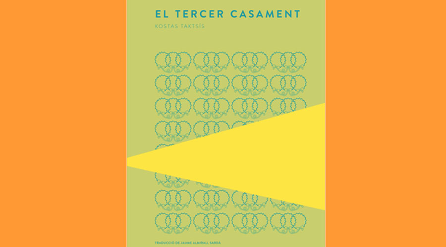 Coberta del llibre El tercer casament, de Kostas Taksis (Comú d'Encamp)
