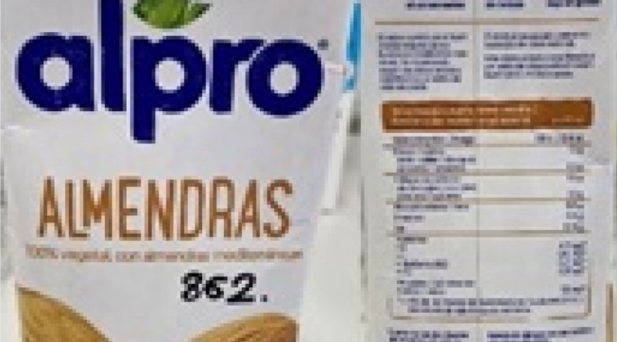 La beguda causa de l'alerta sanitària Alpro Almendras (Govern d'Andorra)