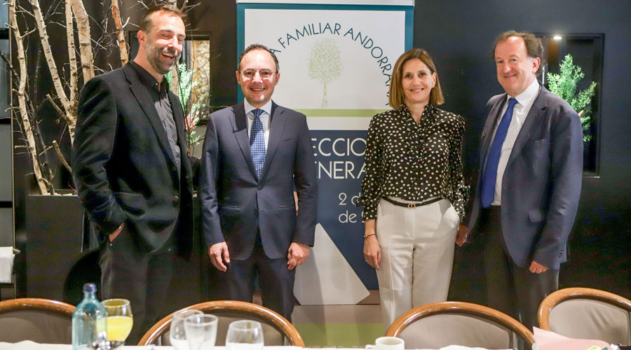 El candidat a cap de Govern per Demòcrates, Xavier Espot, ha estat el darrer en passar pels "esmorzars" de l'EFA (EFA)