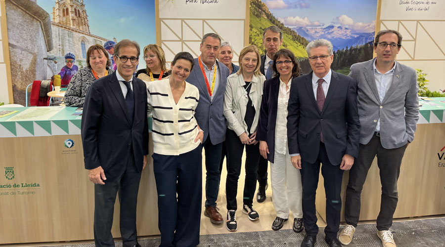 Presència de l'oferta turística del Pirineu i les Terres de Lleida a la fira B-Travel (Foto: Diputació de Lleida)