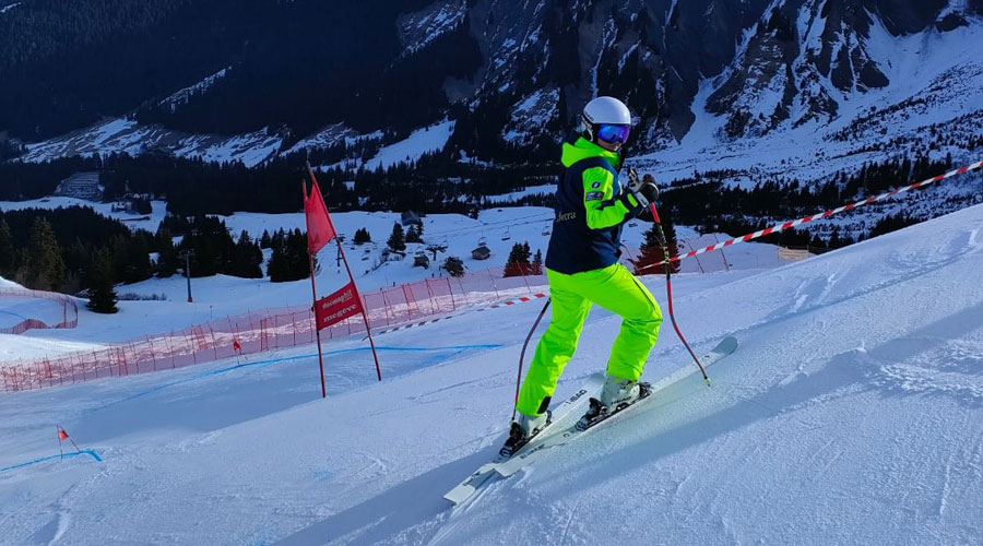 Jordina Caminal a Megeve. Foto: FAE