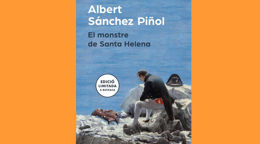 Coberta del llibre El monstre de Santa Helena, d'Albert Sánchez Piñol