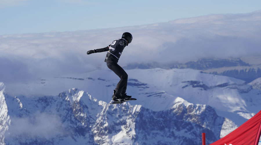 Mario da Cruz en una imatge espectacular (Michel Cottin / Agence Zoom)