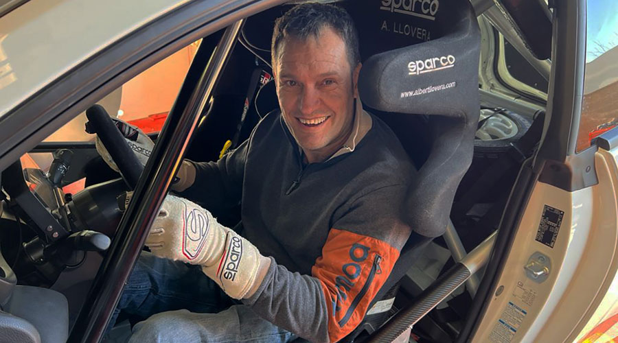 El pilot andorrà, Albert Llovera