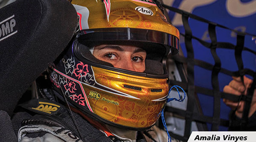 La pilot andorrana, Amàlia Vinyes