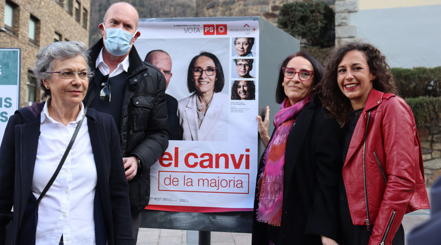 La candidatura territorial de PS Progressistes SDP + a Andorra la Vella (PS Progressistes)