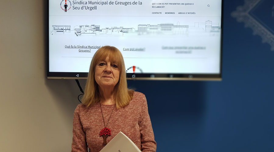 Anna Martí, síndica municipal de greuges de la Seu (Aj. La Seu)