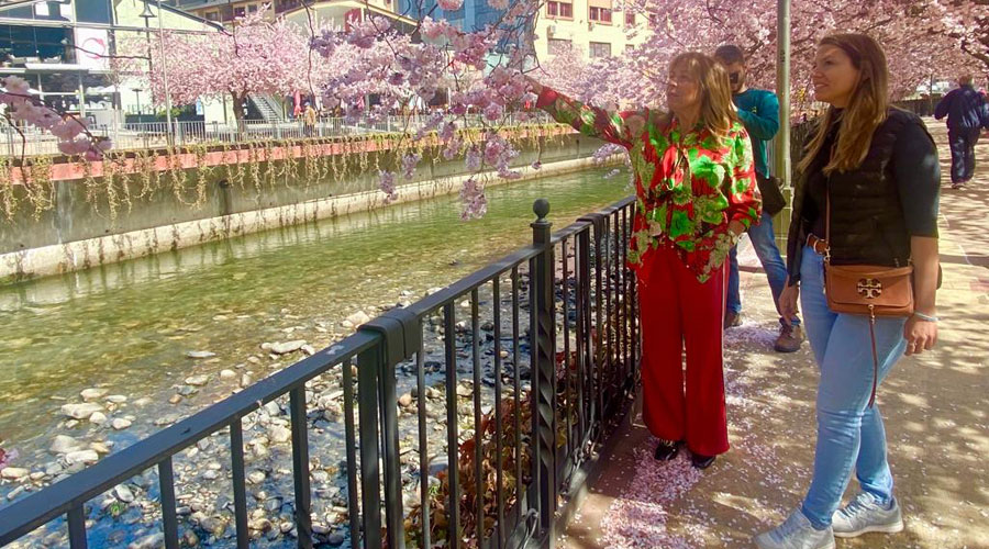 La número 1 de Demòcrates + Liberals d'Andorra la Vella i la 2 de la nacional de DA, Conxita Marsol i Meritxell López (Demòcrates)