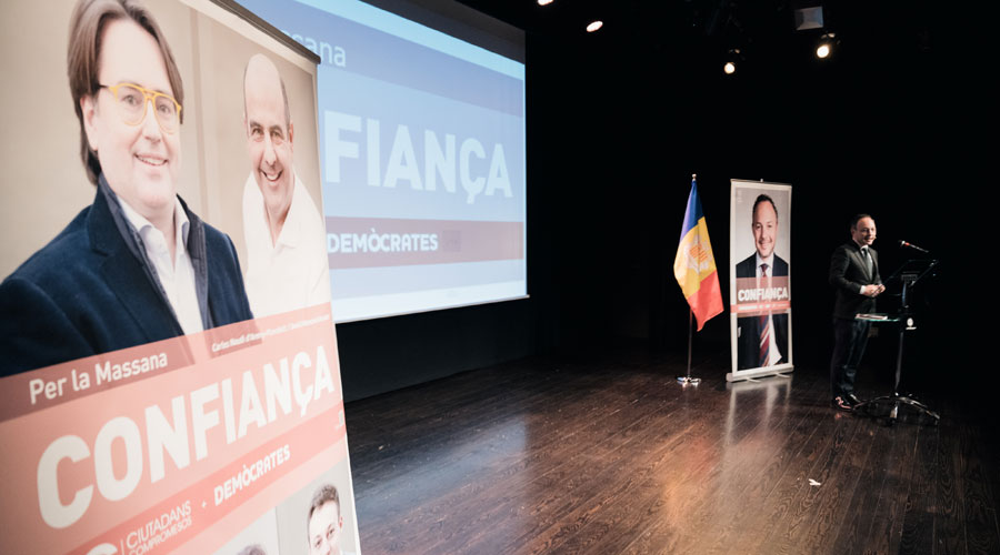 Acte de campanya de Ciutadans Compromesos + Demòcrates de la Massana (Demòcrates)