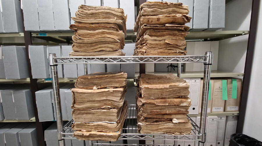 Documents de l'Arxiu Comarcal de Cerdanya (Foto: ACCE)