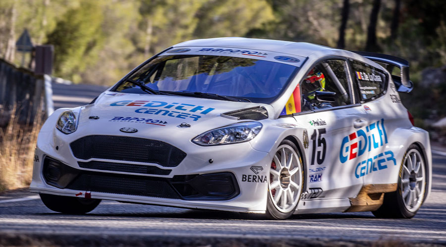 Gerard de la Casa pilotant a la Pujada Alcover (FotoEsport)