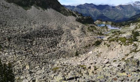 Glacera rocallosa del Parc Natural de l'Alt Pirineu
