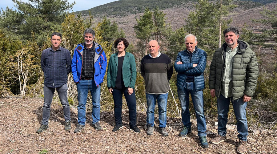 Anna Sanitjas, Marc Garriga i Josep Ramon Fondevilla, al centre de la imatge (Foto: Gencat)