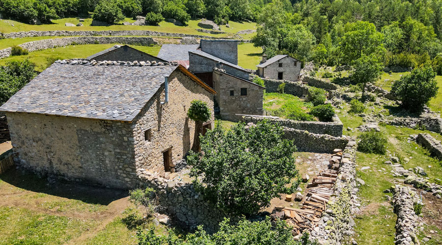 Un dels punts, a la Vall del Madriu, que es beneficiarà del projecte de voluntariat per a joves (comúee)