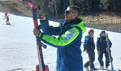 L'esquiador andorrà, Àlex Rius