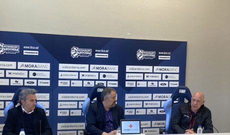 Presentació de la 4a campanya de donació de sang impulsada pel BC Andorra i Creu Roja