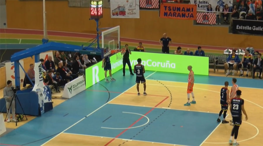 Imatge del partit Leyma Corunya - BC Andorra (ATV)