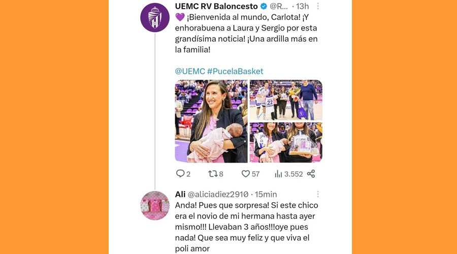La piulada que va deixar tothom sorprès sobre la doble vida del jugador del Valladolid, Sergio de la Fuente (Twitter)