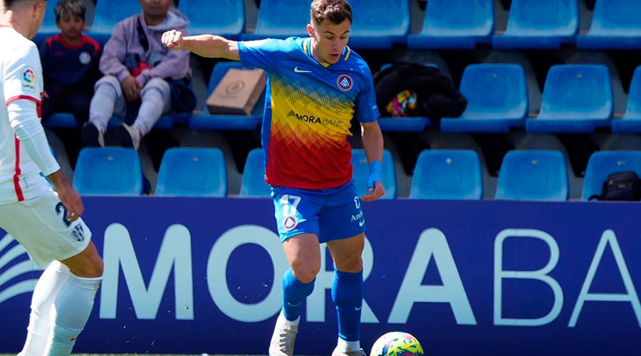 Imatge del partit entre l'FC Andorra i l'Osca (FC Andorra)
