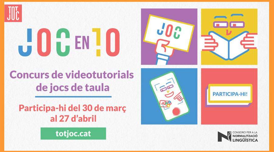 Infografia sobre el joc en català jocEN10 (CPNL)