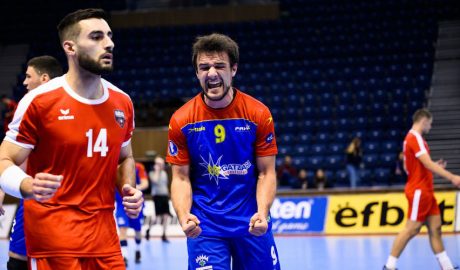 Imatge del Malta - Andorra d'handbol del 4t Campionat de Països emergents de la IHF