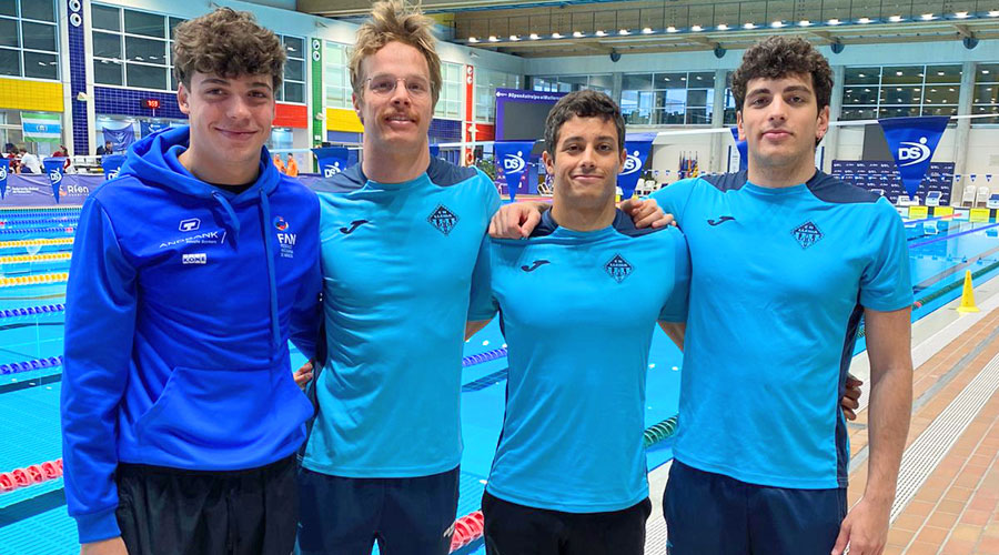 La representació de la natació andorrana a Palma de Mallorca (FAN)