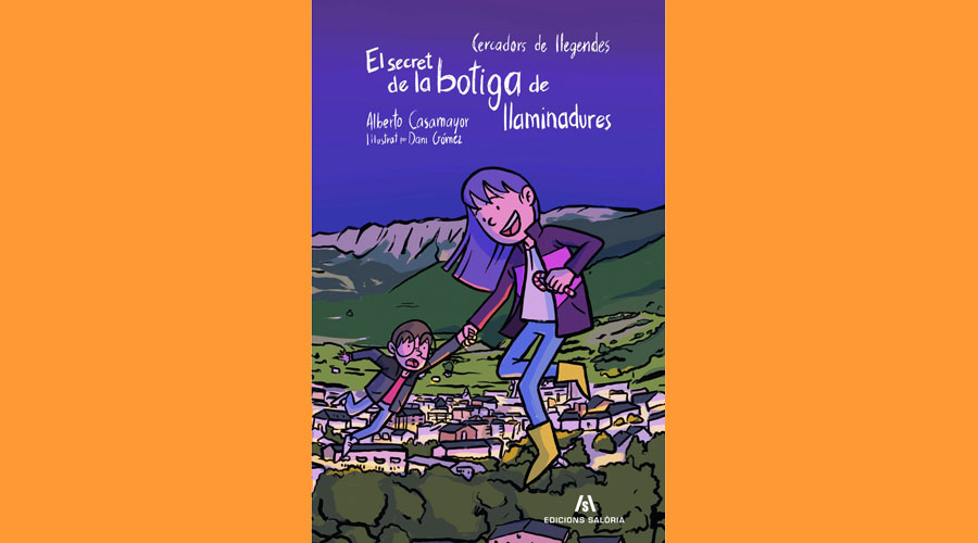 Coberta del llibre "El secret de la botiga de llaminadures", d'Alberto Casamayor (RàdioSeu)