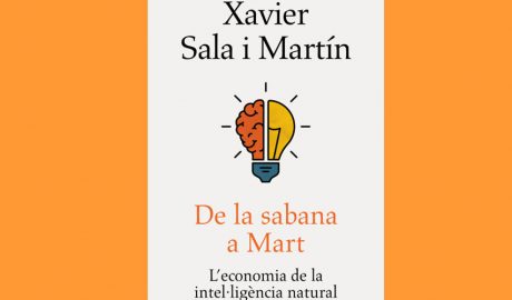 Coberta del llibre "De la sabana a Mart, de Xavier Sala i Martín