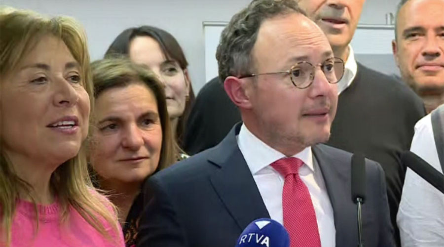 Xavier Espot, el guanyador de les eleccions a la circumscripció nacional i Conxita Marsol per la territorial d'Andorra la Vella