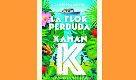 Coberta del llibre infantil La flor perduda del xaman de K