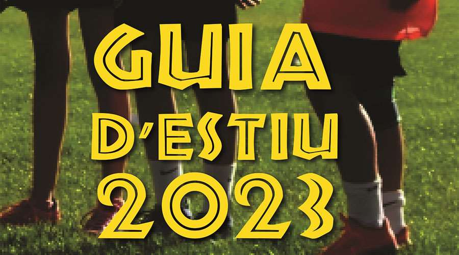 Cartell de la Guia d'Estiu 2023 (Aj. la Seu)