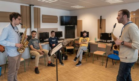 Classe magistral a l'Andorra Sax Fest