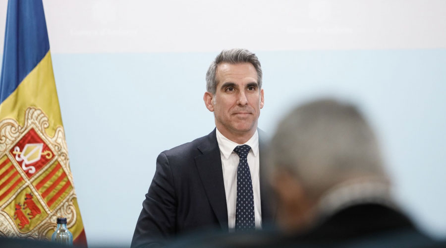 El ministre de Finances en funcions i portaveu, Cèsar Marquina (SFGA)