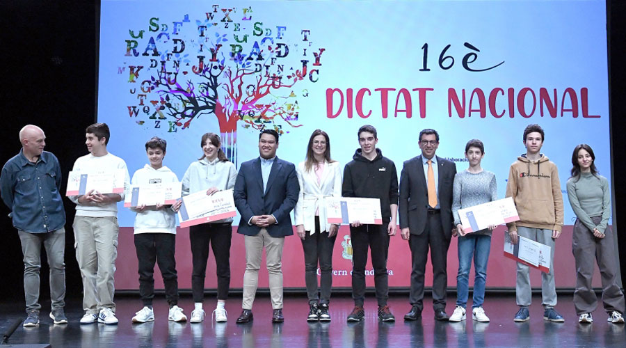 Els guardonats dels 16è Dictat nacional (SFGA)