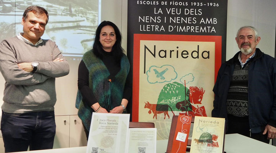 Presentació dels primers Jocs Florals Roca Narieda, el febrer passat, a l'Arxiu Comarcal de l'Alt Urgell (RàdioSeu)