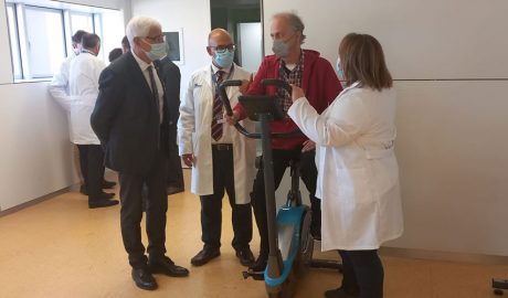 L'home té 65 anys i necessitava el trasplantament d’un pulmó a causa d’una fibrosi pulmonar