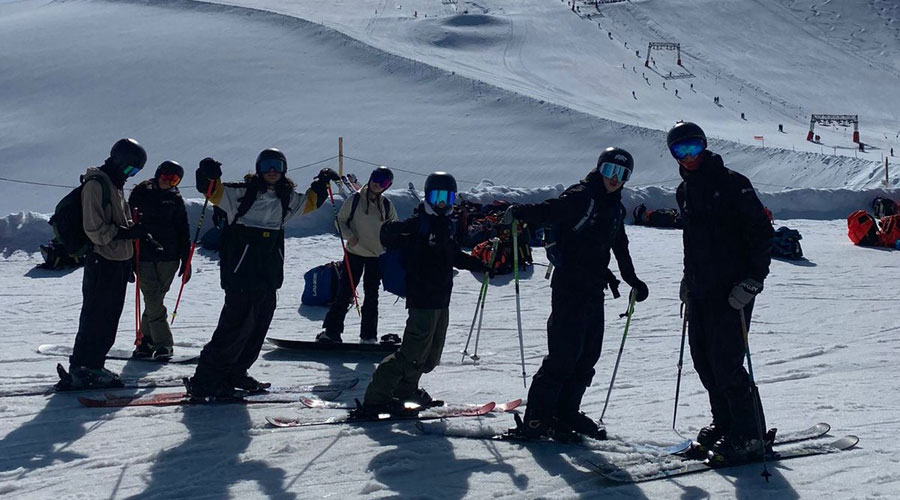 La delegació de l'Andorra Freestyle Club als Alps (AFC)