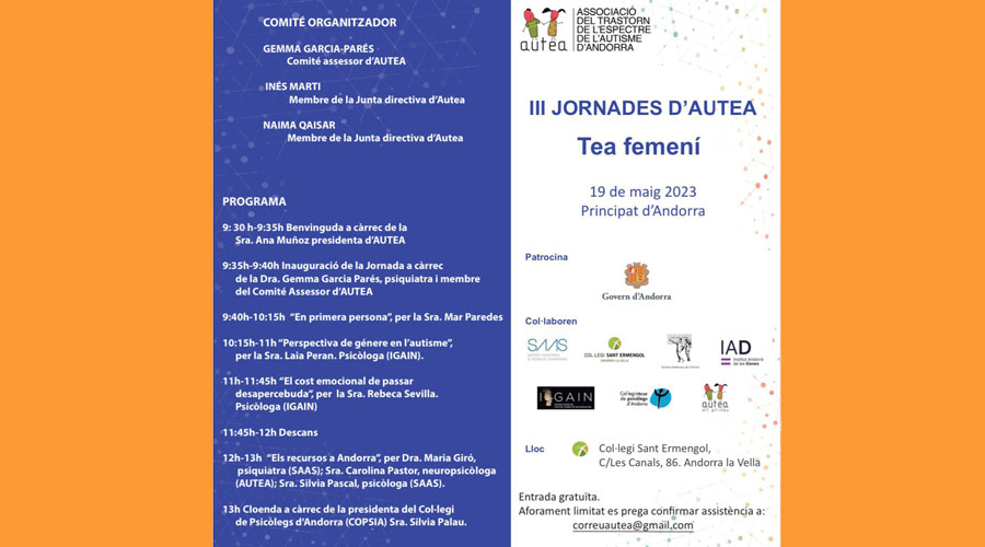 Cartell de les III Jornades AUTEA