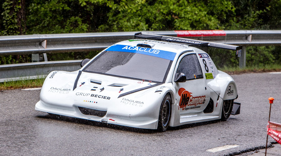 Ian Porté pilotant el seu vehicle (FotoEsport / ACA)