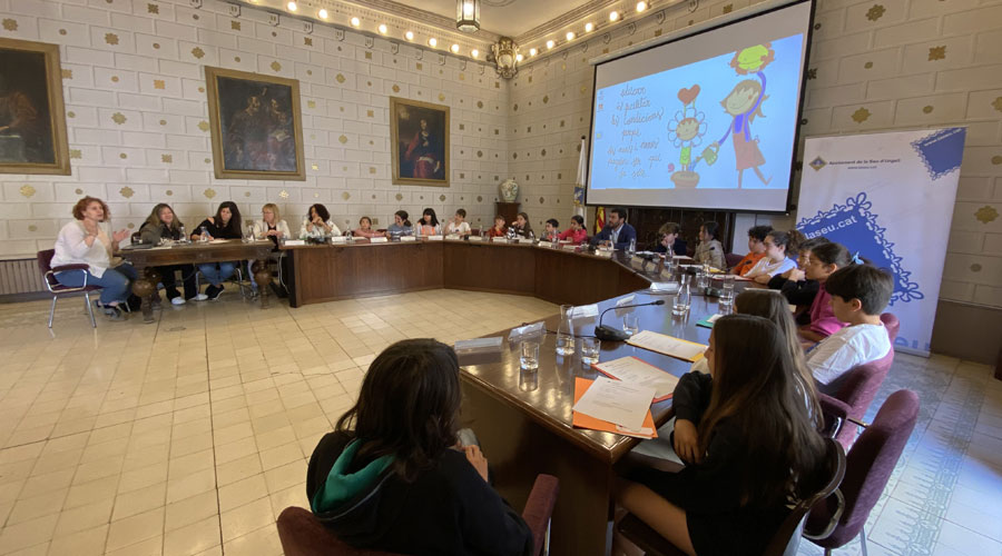 Darrer ple del Consell Municipal d'Infants de la Seu (Aj. la Seu)