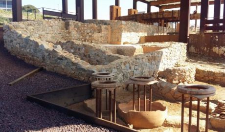 Celler romà de Teià, al Maresme