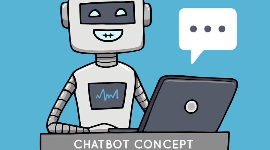 Dibuix que representa un chatbot (freepik)