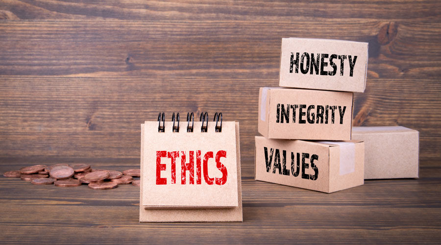 Paraules que defineixen el codi deontològic (Getty images)