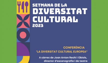 Cartell anunciador de la conferència de Joan Anton Rechi