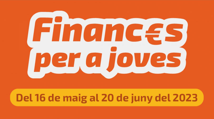 Cartell del curs "Finances per a joves" (Govern d'Andorra)
