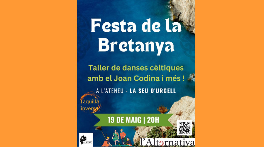 Cartell anunciador de la Festa de la Bretanya a la Seu (RàdioSeu)