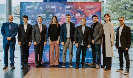 Autoritats i personalitats en la inauguració del festival Ull Nu