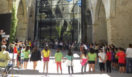 Imatge d'una edició anterior de la Trobada de Glosa Escolar de l'Alt Urgell i Cerdanya