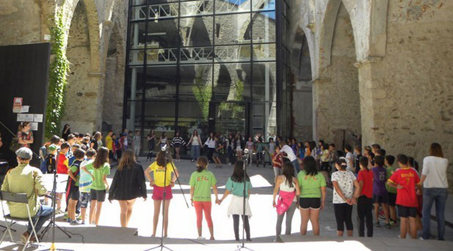 Imatge d'una edició anterior de la Trobada de Glosa Escolar de l'Alt Urgell i Cerdanya (RàdioSeu)