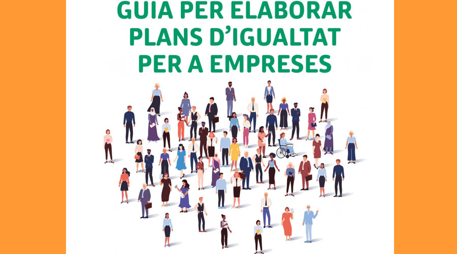Cartell informant sobre la guia d'igualtat per a empreses (Govern d'Andorra)